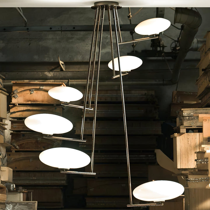 Umirarae Lampe de Plafond en Laiton et Verre Créativité Individuelle - Neutralighting