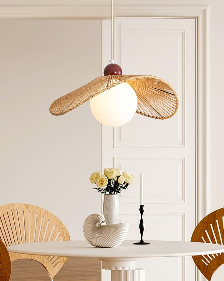 Hikari Lampe Suspension Bois Moderne - Neutralighting