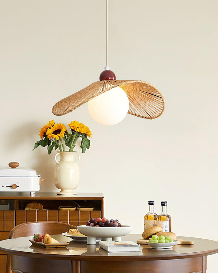 Hikari Lampe Suspension Bois Moderne - Neutralighting