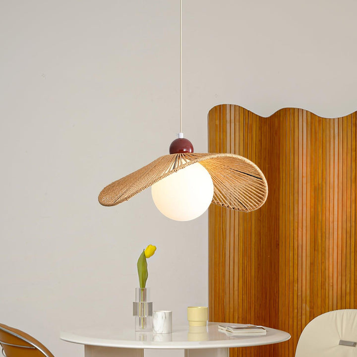 Hikari Lampe Suspension Bois Moderne - Neutralighting