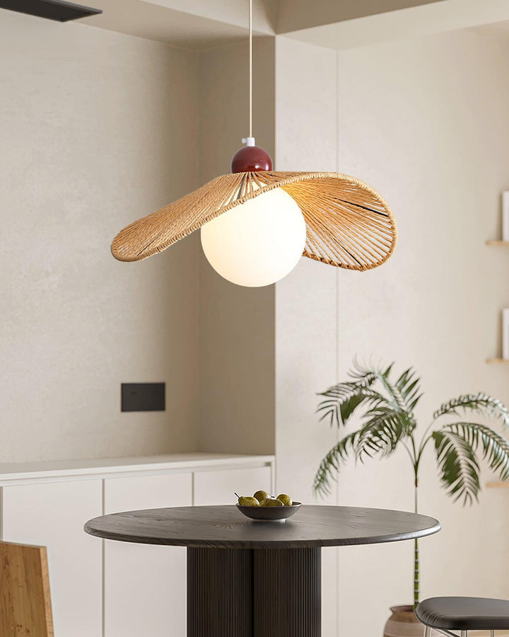 Hikari Lampe Suspension Bois Moderne - Neutralighting