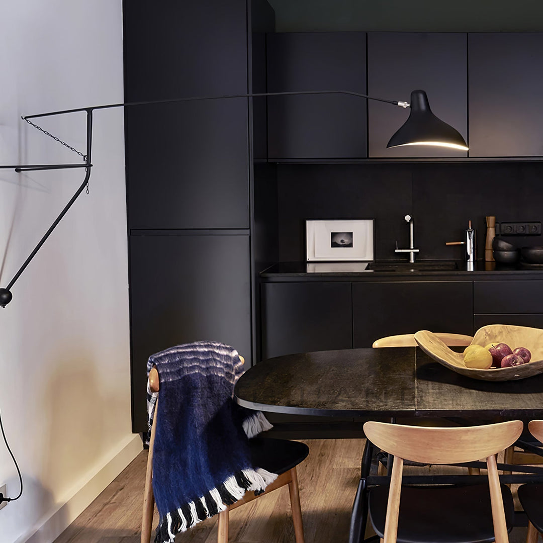 Ivsolarae Modern Minimalist Arm Wall Lamp - Neutralighting