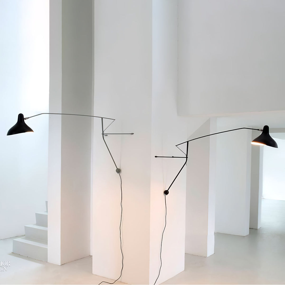 Ivsolarae Modern Minimalist Arm Wall Lamp - Neutralighting