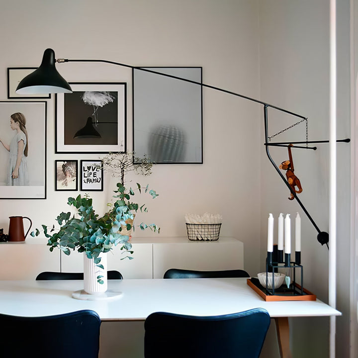Ivsolarae Modern Minimalist Arm Wall Lamp - Neutralighting