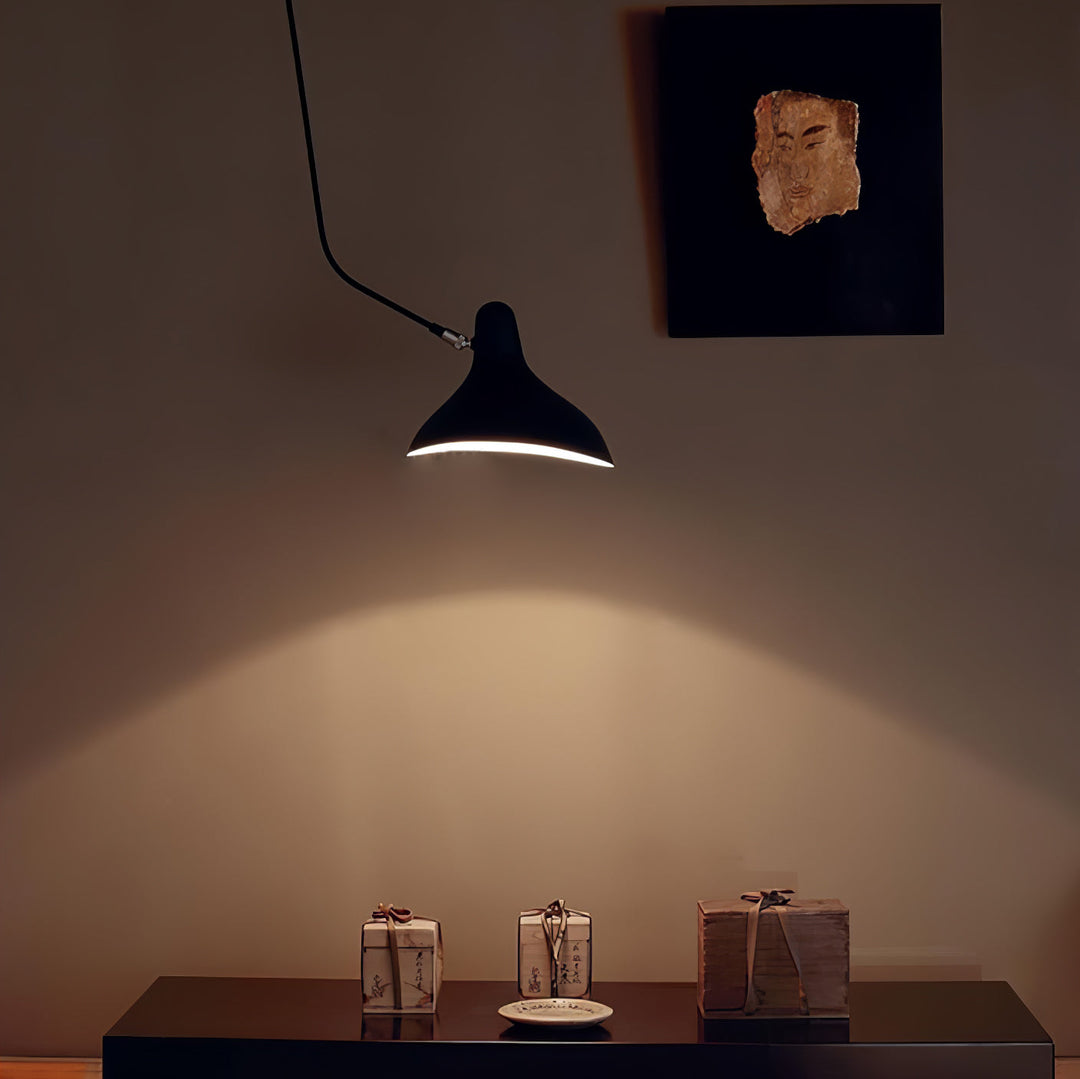 Ivsolarae Modern Minimalist Arm Wall Lamp - Neutralighting