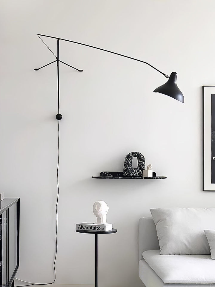 Ivsolarae Modern Minimalist Arm Wall Lamp - Neutralighting