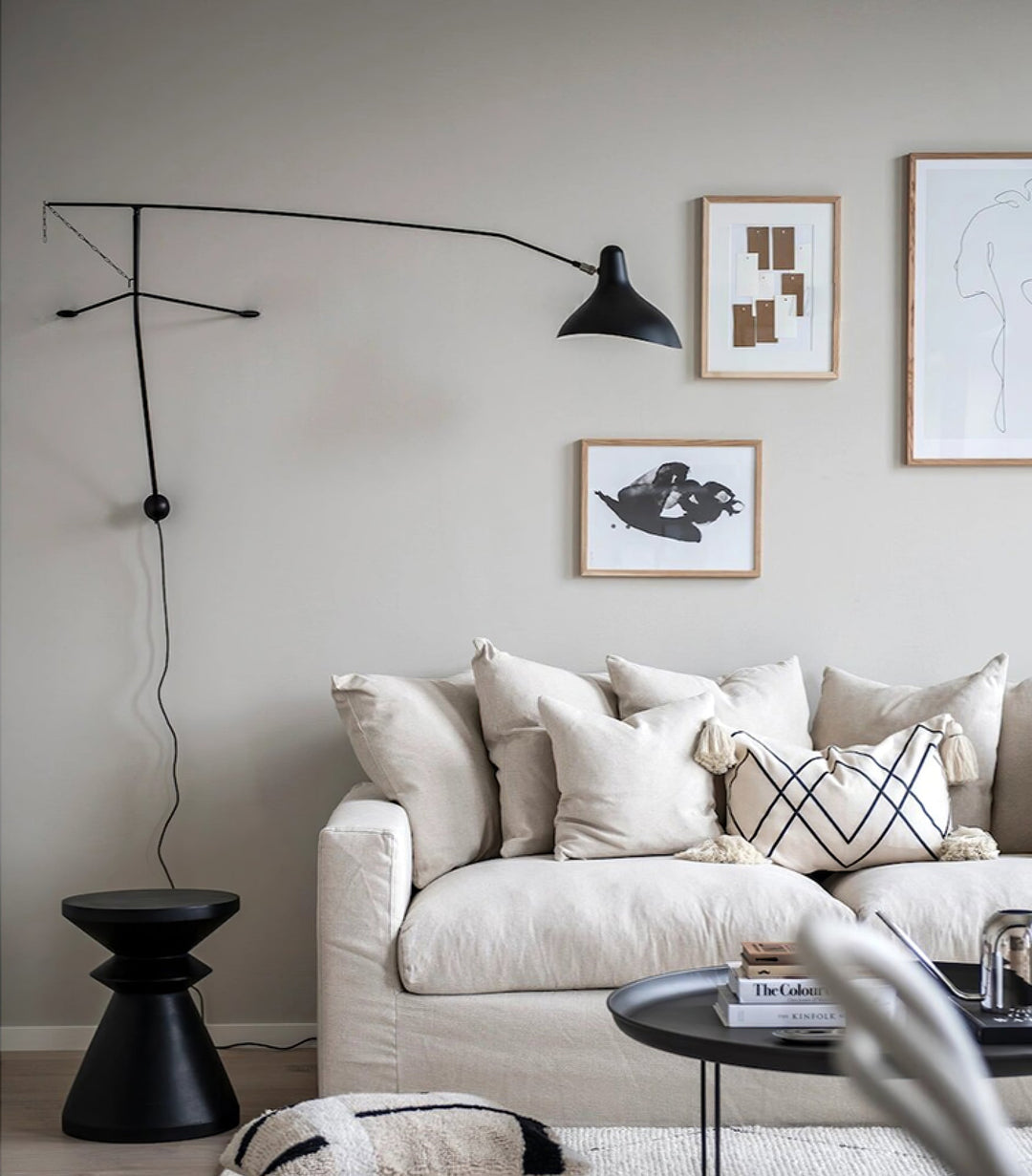 Ivsolarae Modern Minimalist Arm Wall Lamp - Neutralighting