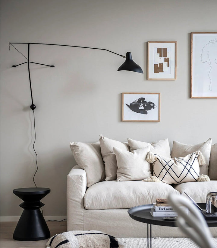 Ivsolarae Modern Minimalist Arm Wall Lamp - Neutralighting