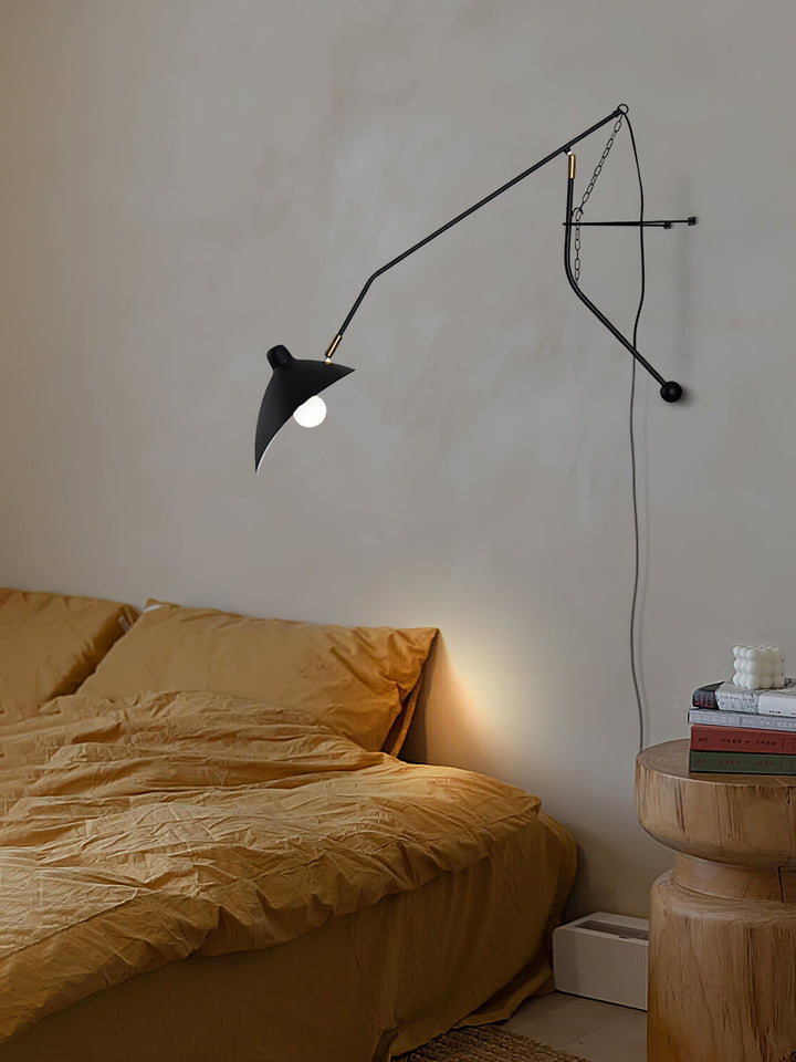 Ivsolarae Modern Minimalist Arm Wall Lamp - Neutralighting