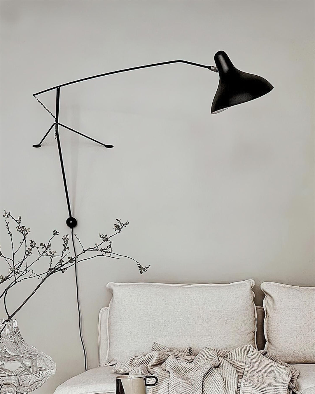 Wall Lamp Applique Industrielle à Bras Pivotant Réglable - Neutralighting