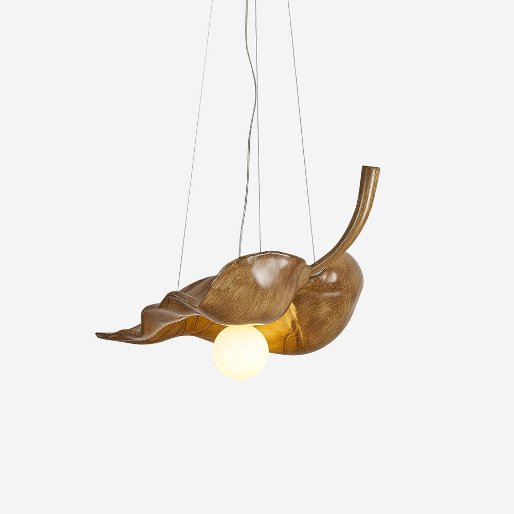 Maple Leaf Lampe Pendante Résine Organique Élégance - Neutralighting