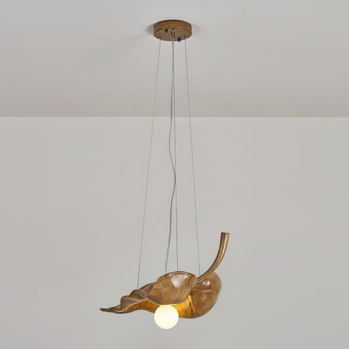 Maple Leaf Lampe Pendante Résine Organique Élégance - Neutralighting