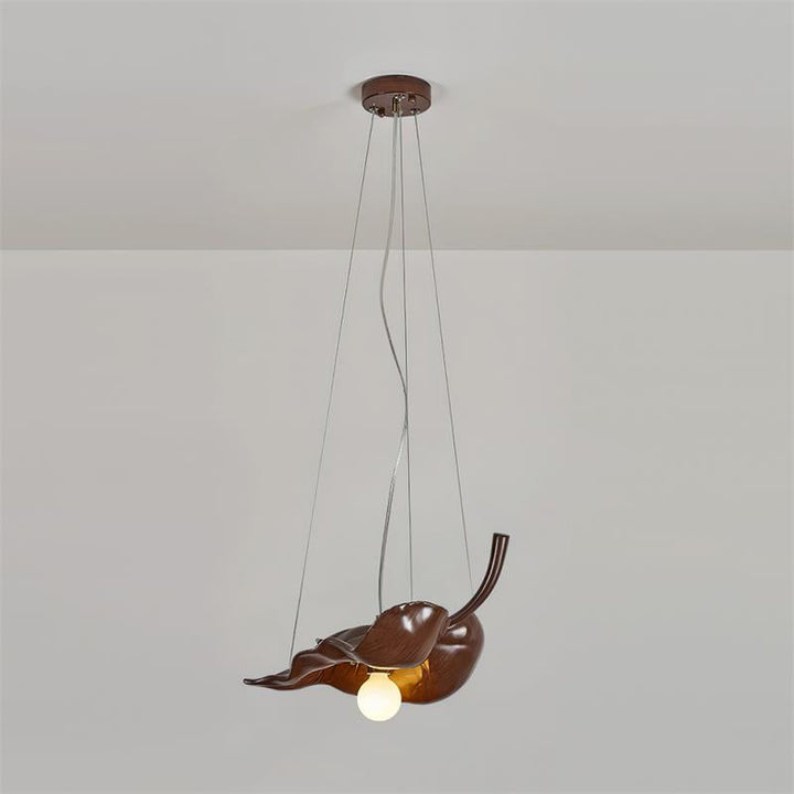 Maple Leaf Lampe Pendante Résine Organique Élégance - Neutralighting