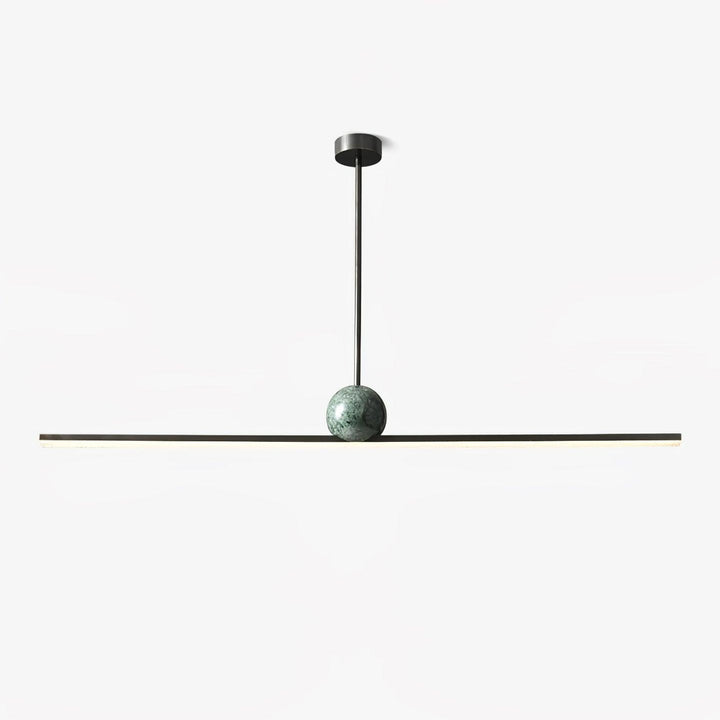 Liora Suspension Linéaire Minimaliste en Marbre - Neutralighting