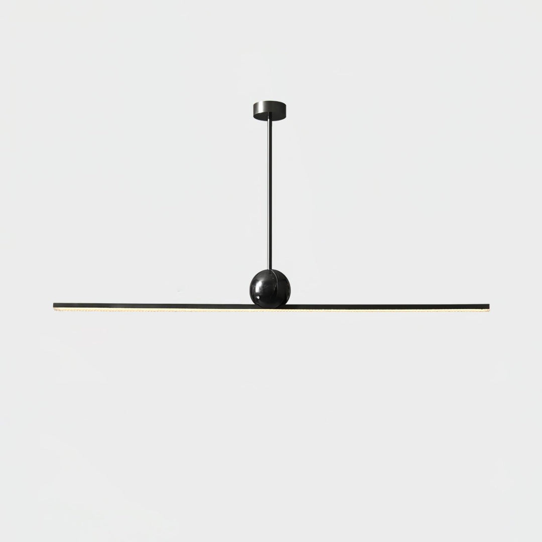 Liora Suspension Linéaire Minimaliste en Marbre - Neutralighting