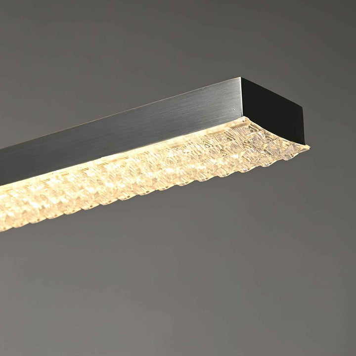 Liora Suspension Linéaire Minimaliste en Marbre - Neutralighting