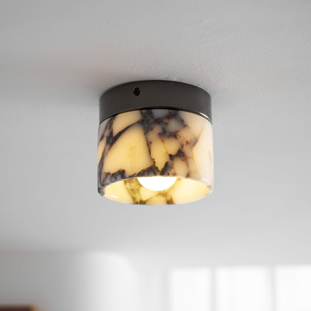 Ivinir Lampe De Plafond Ronde Marbre Minimaliste Moderne - Neutralighting