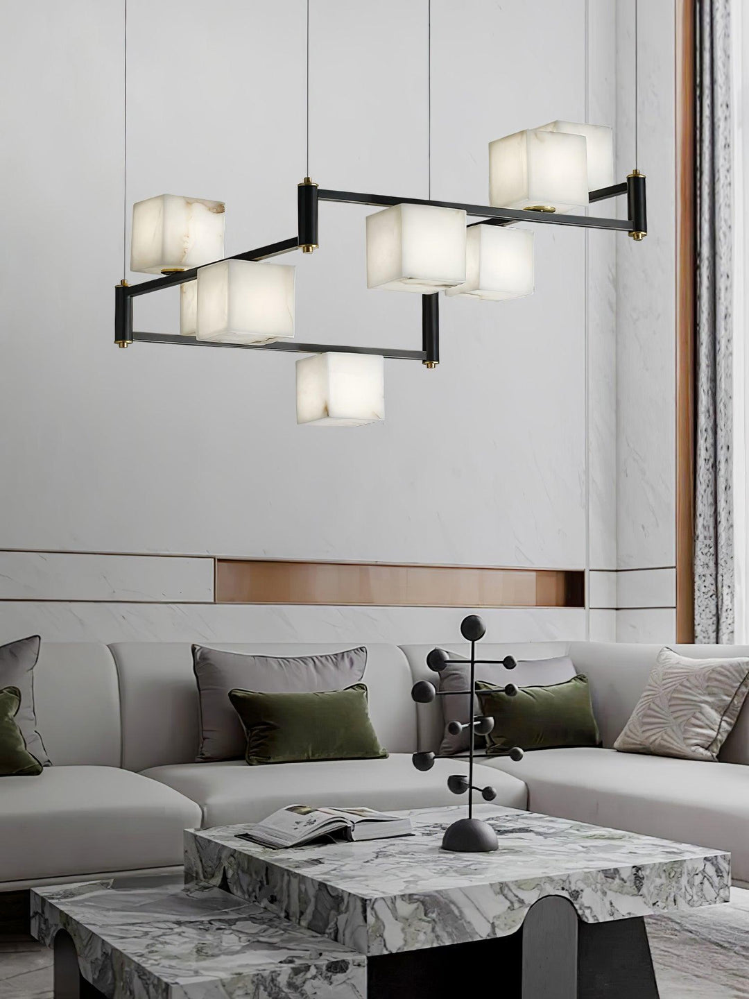 Ciraeor Chandelier en Verre - Neutralighting