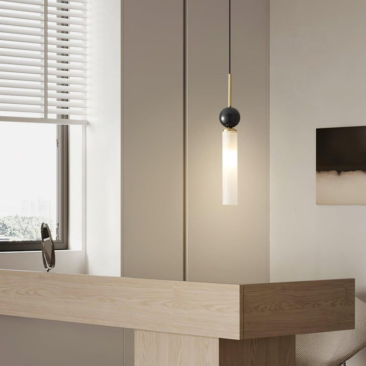 Thea Suspension minimaliste en marbre - Neutralighting
