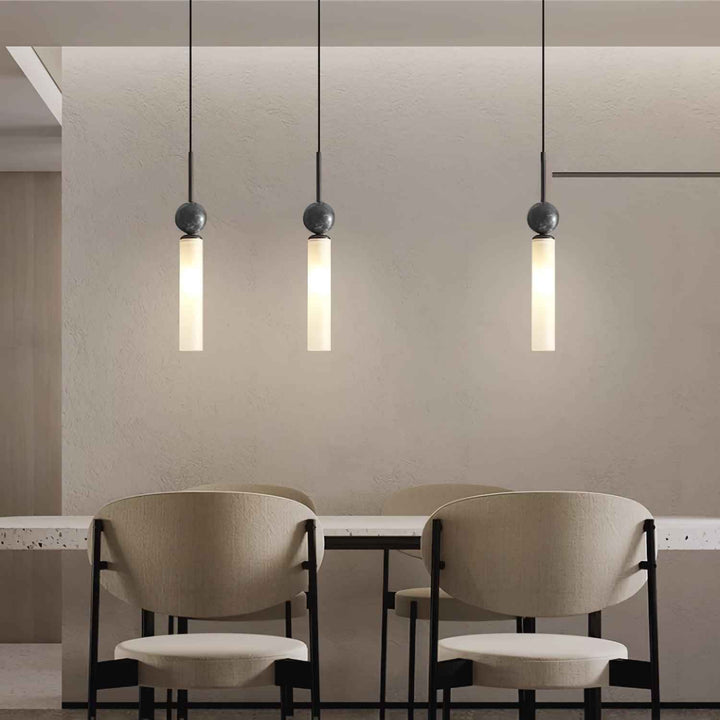 Thea Suspension minimaliste en marbre - Neutralighting