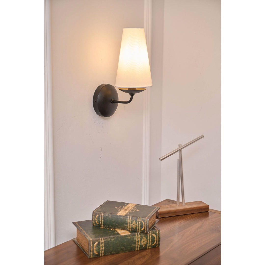 Avraee Applique Murale Laiton Tissu Minimaliste Moderne - Neutralighting