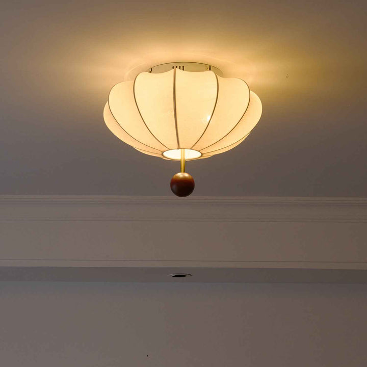 Lustra Métal 40cm Beige LED