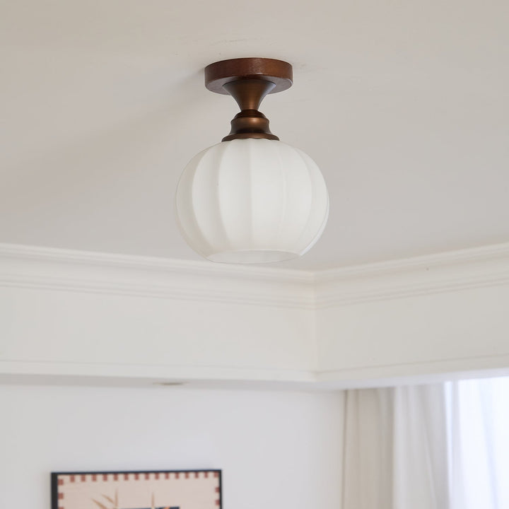 Alveneth Plafonnier en Verre Art Nordique Premium - Neutralighting