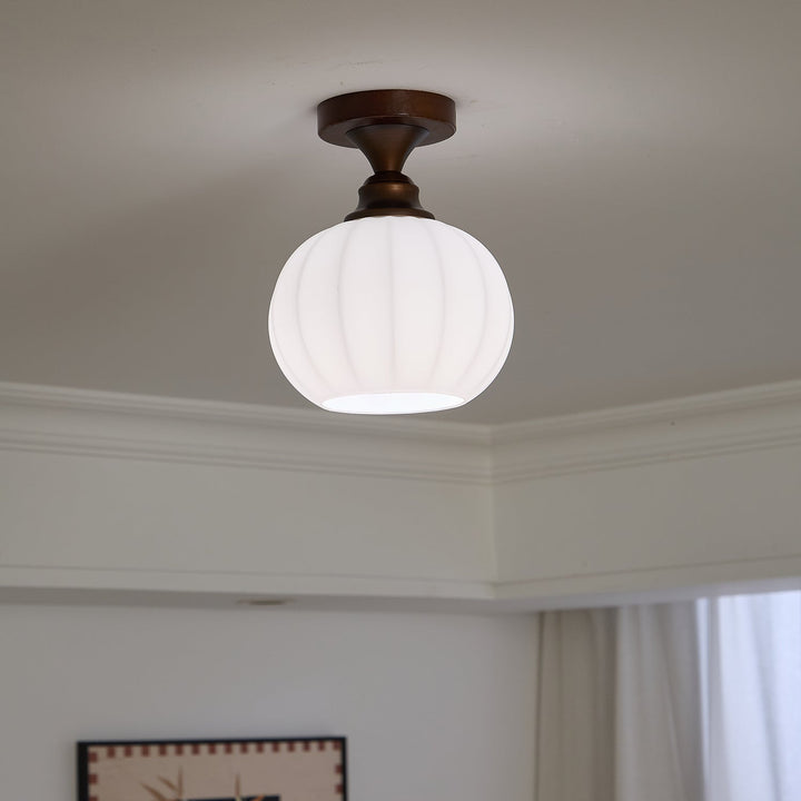 Alveneth Plafonnier en Verre Art Nordique Premium - Neutralighting