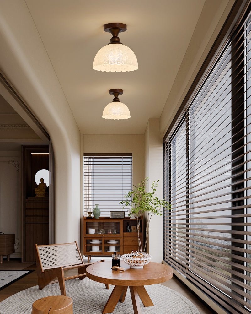 Alveneth Plafonnier en Verre Art Nordique Premium - Neutralighting