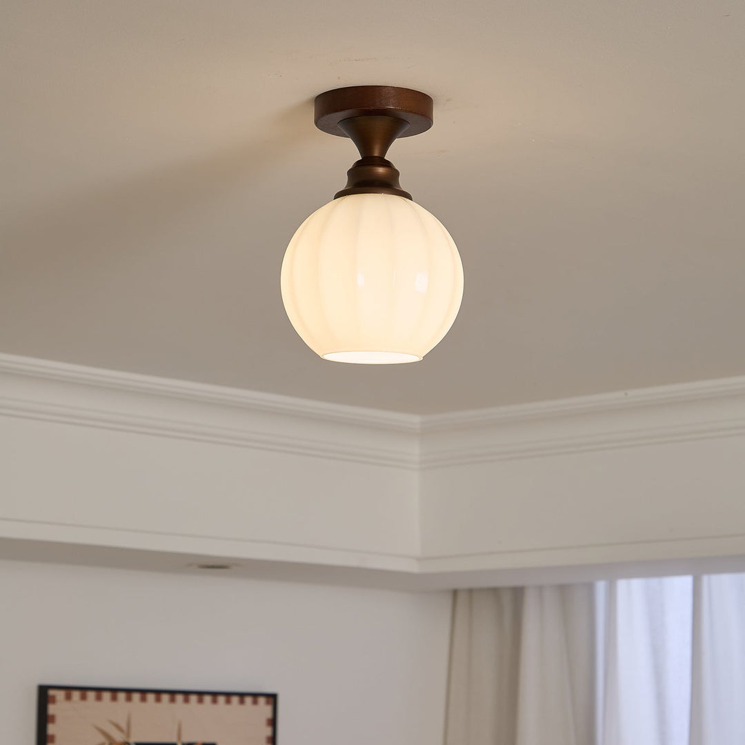 Alveneth Plafonnier en Verre Art Nordique Premium - Neutralighting