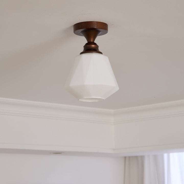 Alveneth Plafonnier en Verre Art Nordique Premium - Neutralighting