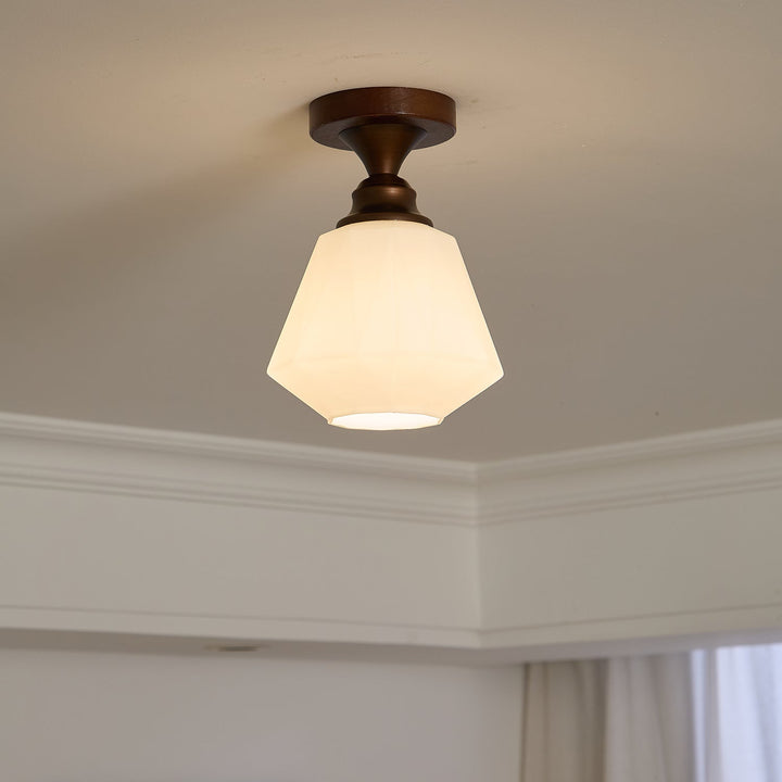Alveneth Plafonnier en Verre Art Nordique Premium - Neutralighting