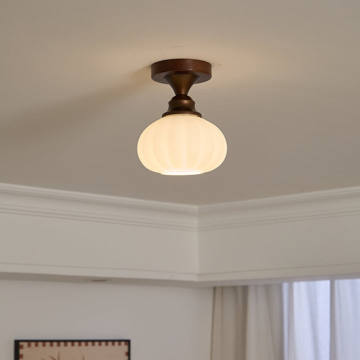 Alveneth Plafonnier en Verre Art Nordique Premium - Neutralighting