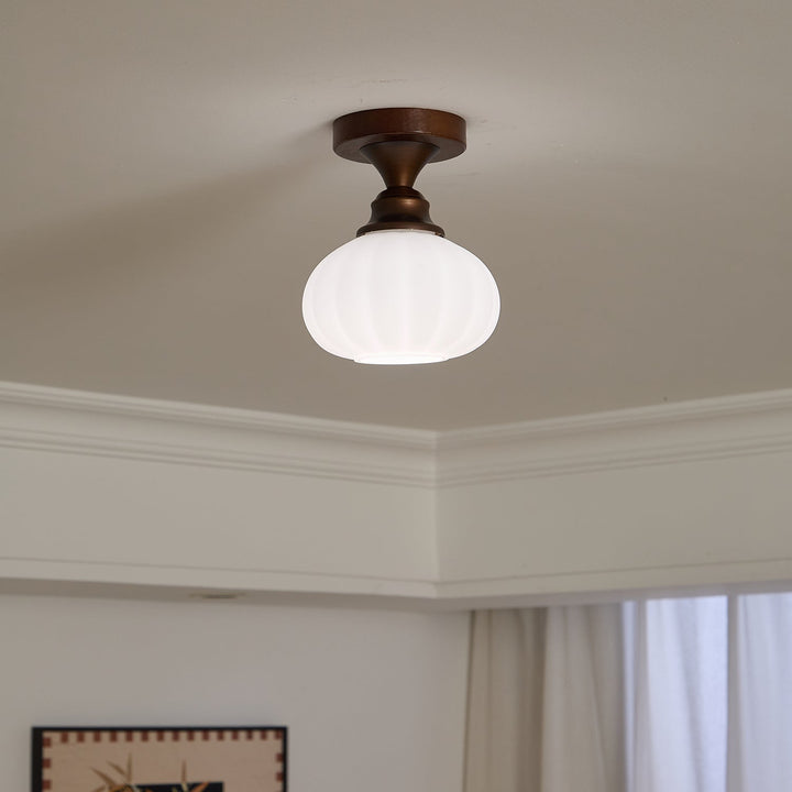 Alveneth Plafonnier en Verre Art Nordique Premium - Neutralighting