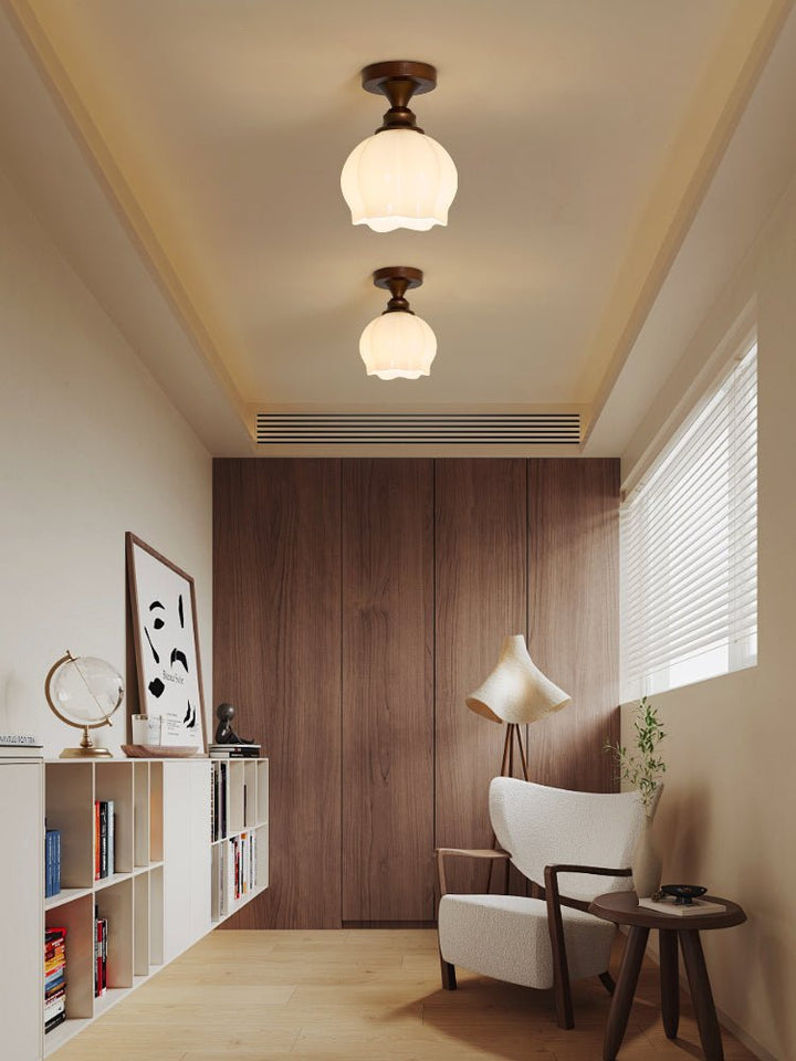 Alveneth Plafonnier en Verre Art Nordique Premium - Neutralighting