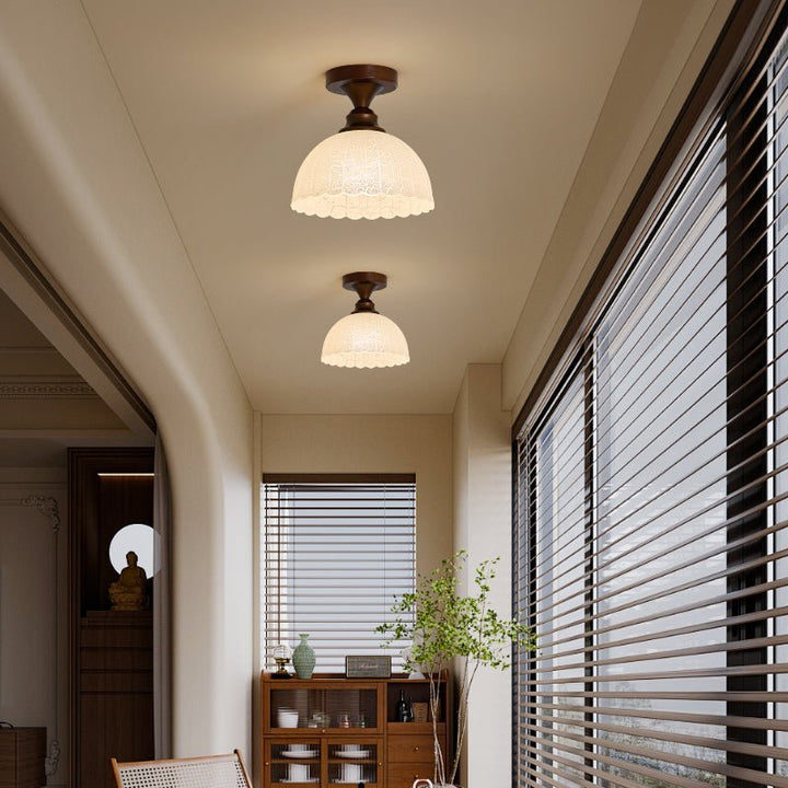 Alveneth Plafonnier en Verre Art Nordique Premium - Neutralighting