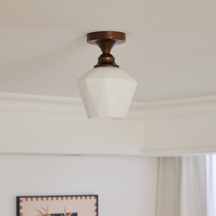 Alveneth Plafonnier en Verre Art Nordique Premium - Neutralighting