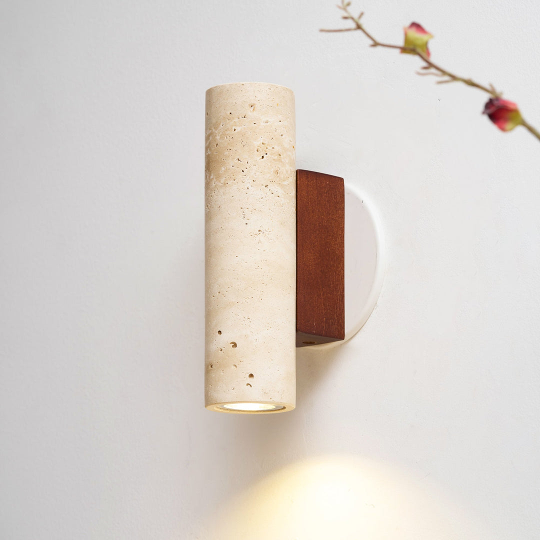 Uvineth Applique Murale Travertin Minimaliste Moderne - Neutralighting