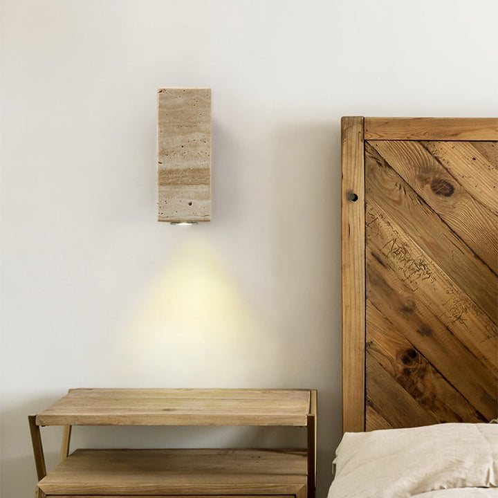 Uvineth Applique Murale Travertin Minimaliste Moderne - Neutralighting