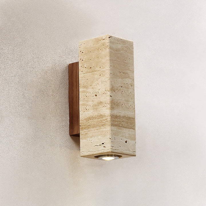 Uvineth Applique Murale Travertin Minimaliste Moderne - Neutralighting