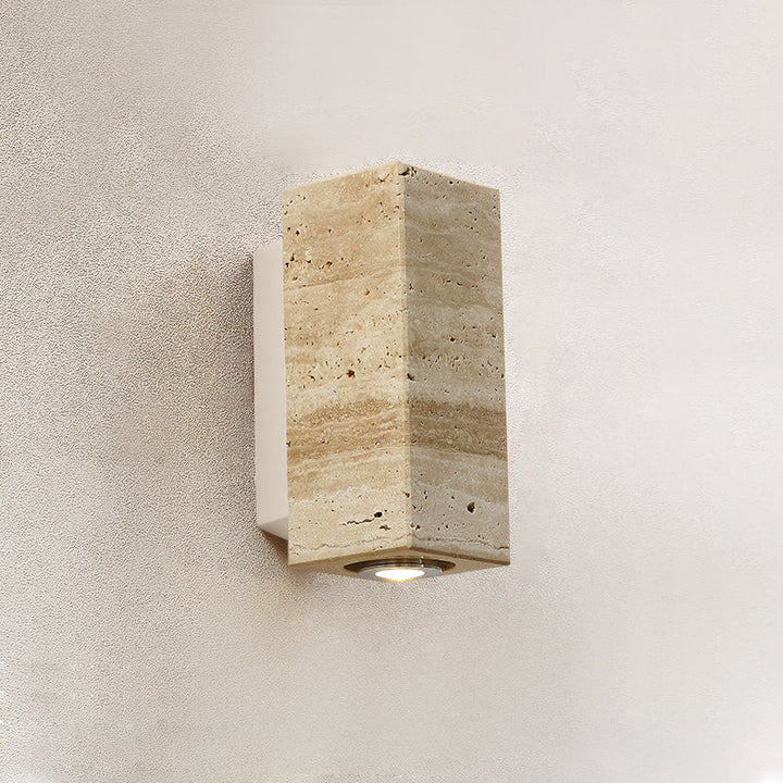 Uvineth Applique Murale Travertin Minimaliste Moderne - Neutralighting