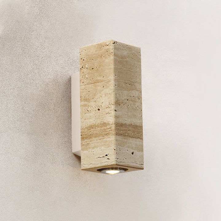 Uvineth Applique Murale Travertin Minimaliste Moderne - Neutralighting