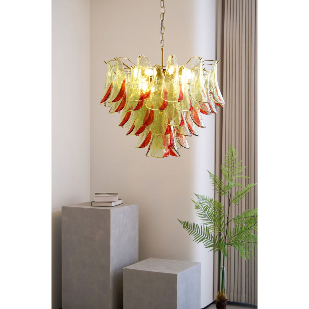 Ulvarisra Lustre Verre Luxe Postmoderne - Neutralighting