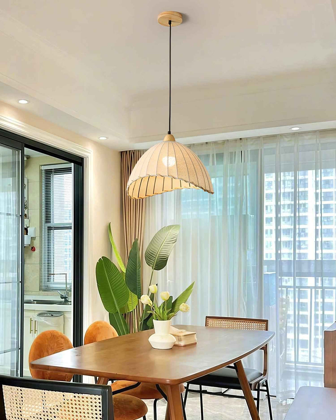 Lampe ta en Bois – Design Contemporain