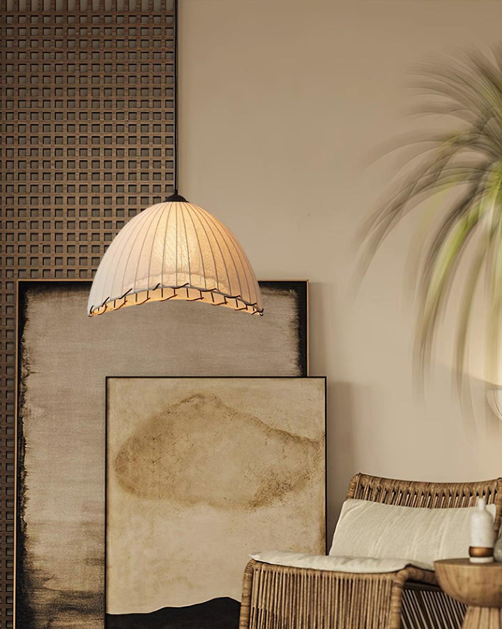 Eclipta Suspension en Lin Tissu - Neutralighting