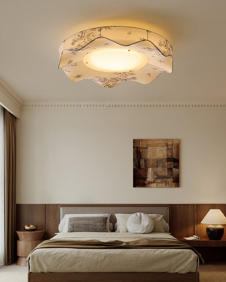 Arvele Plafonnier en Tissu Art Nordique Premium - Neutralighting