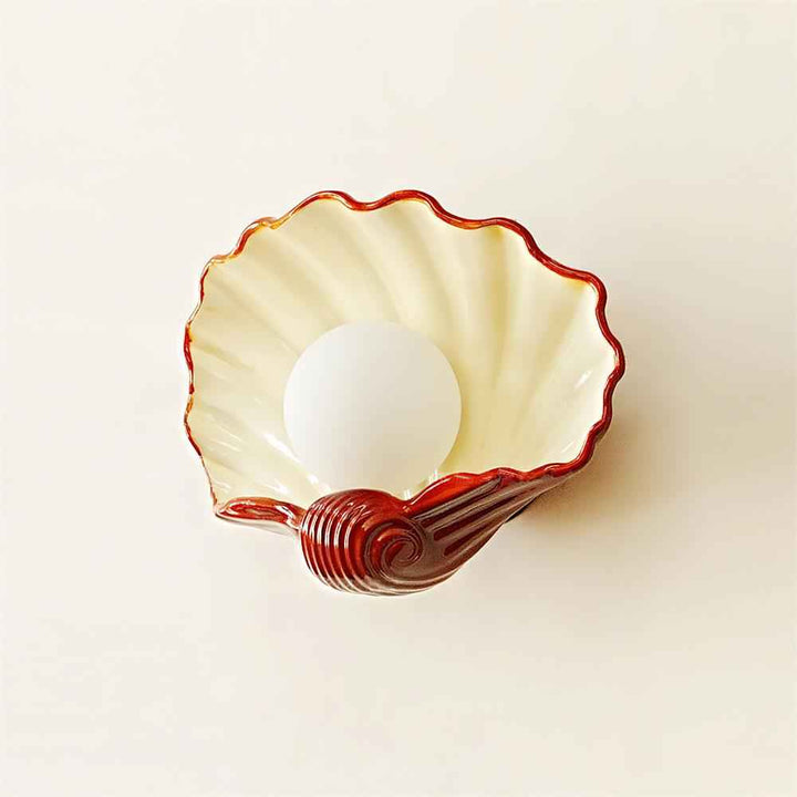 Verre 25cm Beige LED 5W