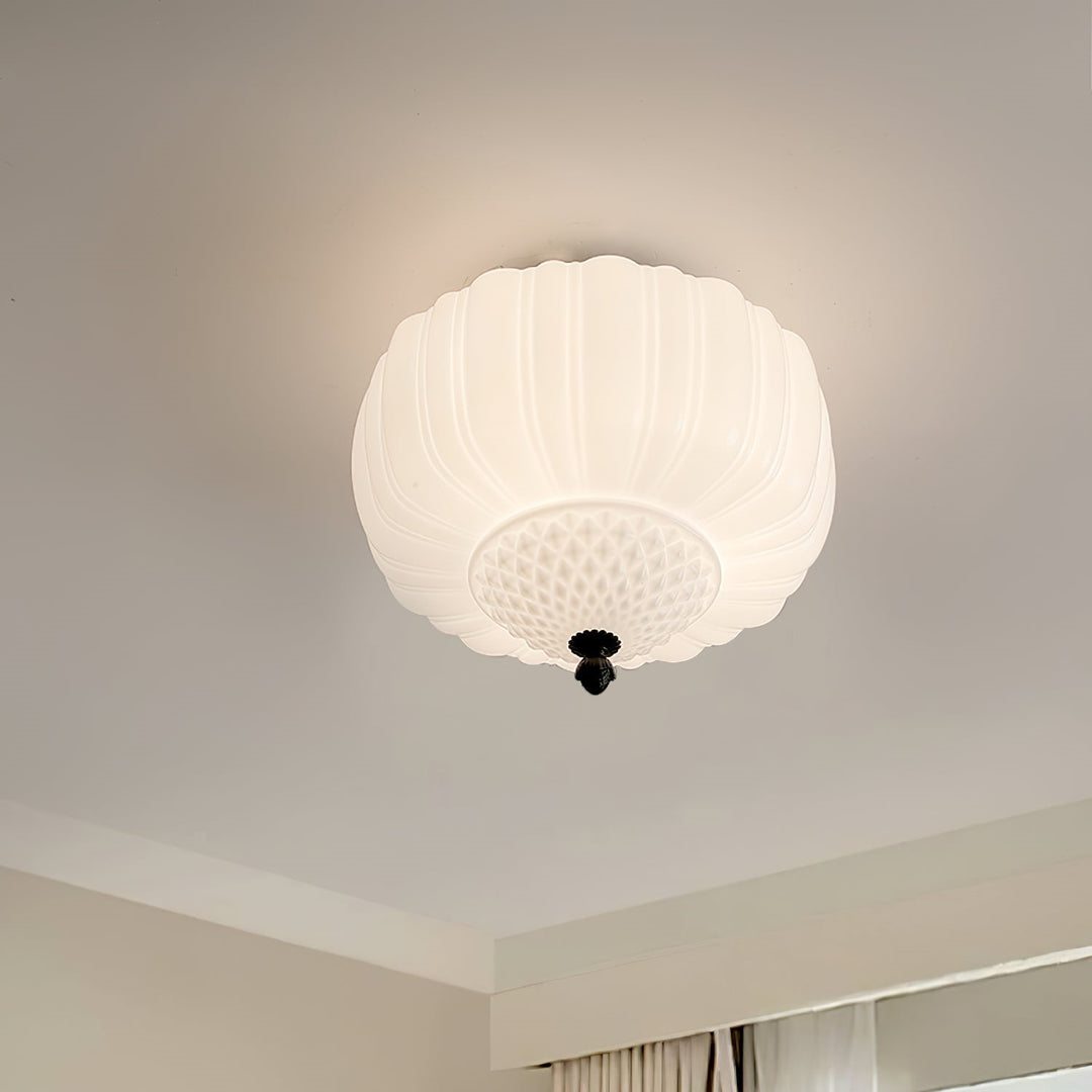 Arisha Plafonnier Moderne Métal Verre Chambre à Coucher - Neutralighting