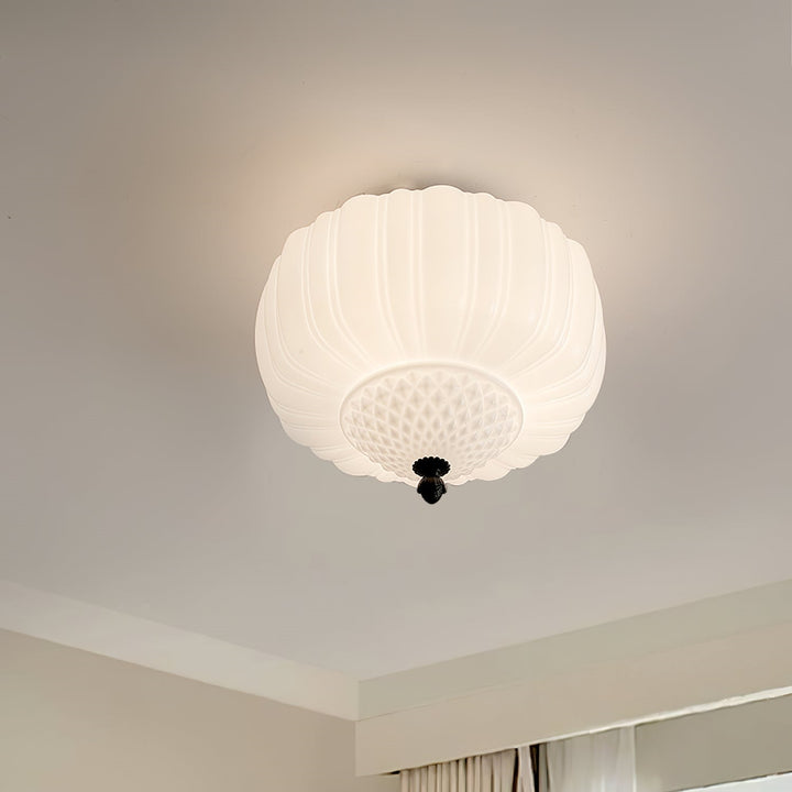 Arisha Plafonnier Moderne Métal Verre Chambre à Coucher - Neutralighting