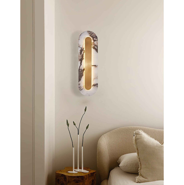 Lampe Marmo en Laiton – Design Contemporain